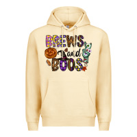 Pina Colada Brews And Boos Premium Hoodie - CowhideDigitalArt