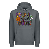 Rock Brews And Boos Premium Hoodie - CowhideDigitalArt