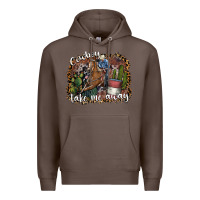 Coffee cowboy take me away Premium Hoodie - SublimationCraftShop