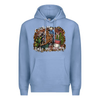 Colony Blue cowboy take me away Premium Hoodie - SublimationCraftShop
