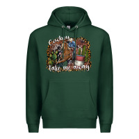 Sports Green cowboy take me away Premium Hoodie - SublimationCraftShop