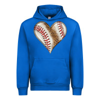 Cobalt baseball heart Urban Hoodie - HRA Design Shop