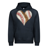 Navy baseball heart Urban Hoodie - HRA Design Shop