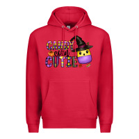 Cardinal Candy Corn Cutie Premium Hoodie - CowhideDigitalArt