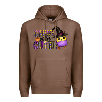 Chestnut Candy Corn Cutie Premium Hoodie - CowhideDigitalArt