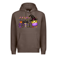 Coffee Candy Corn Cutie Premium Hoodie - CowhideDigitalArt