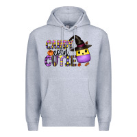 Heather Grey Candy Corn Cutie Premium Hoodie - CowhideDigitalArt