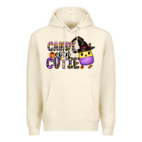Sandshell Candy Corn Cutie Premium Hoodie - CowhideDigitalArt