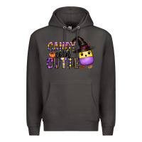 Smoke Candy Corn Cutie Premium Hoodie - CowhideDigitalArt