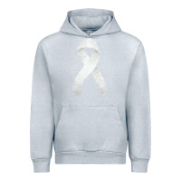 Heather Grey lung cancer ribbon fa element Urban Hoodie - FaDigitalArtStudio