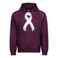 Mauve Wine lung cancer ribbon fa element Urban Hoodie - FaDigitalArtStudio