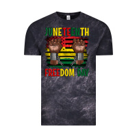 Cloud Black juneteenth freedom day Vintage Tee - Artiststas