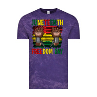 Cloud Purple juneteenth freedom day Vintage Tee - Artiststas