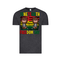 Vintage Black juneteenth freedom day Vintage Tee - Artiststas