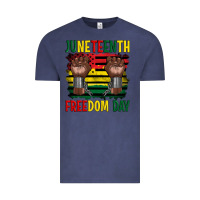 Vintage Denim juneteenth freedom day Vintage Tee - Artiststas