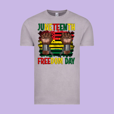 Juneteenth Freedom Day Vintage Tee Designed By Artiststas