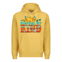 Antique Gold always be kind Premium Hoodie - HRA Design Shop