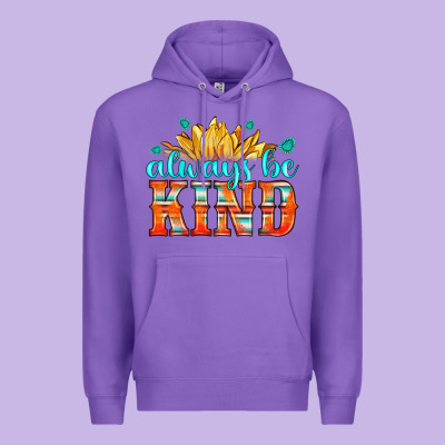 Always Be Kind Premium Hoodie Designed By Hra Design Shop
