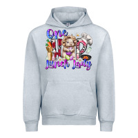 Heather Grey one hop lunch day Urban Hoodie - RacoonDesign