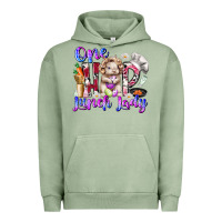 Pigment Oil Green one hop lunch day Urban Hoodie - RacoonDesign