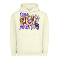 Pigment Pistachio one hop lunch day Urban Hoodie - RacoonDesign
