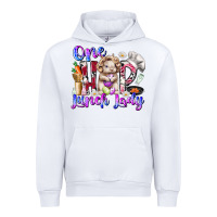 White one hop lunch day Urban Hoodie - RacoonDesign