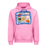 Fuchsia Pink lunchbox fa element Urban Hoodie - FaDigitalArtStudio