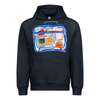 Navy lunchbox fa element Urban Hoodie - FaDigitalArtStudio