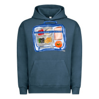 Pigment Midnight Navy lunchbox fa element Urban Hoodie - FaDigitalArtStudio