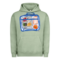 Pigment Oil Green lunchbox fa element Urban Hoodie - FaDigitalArtStudio