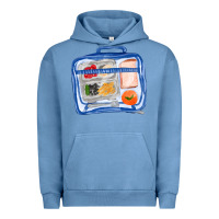 Pigment Pebble Blue lunchbox fa element Urban Hoodie - FaDigitalArtStudio