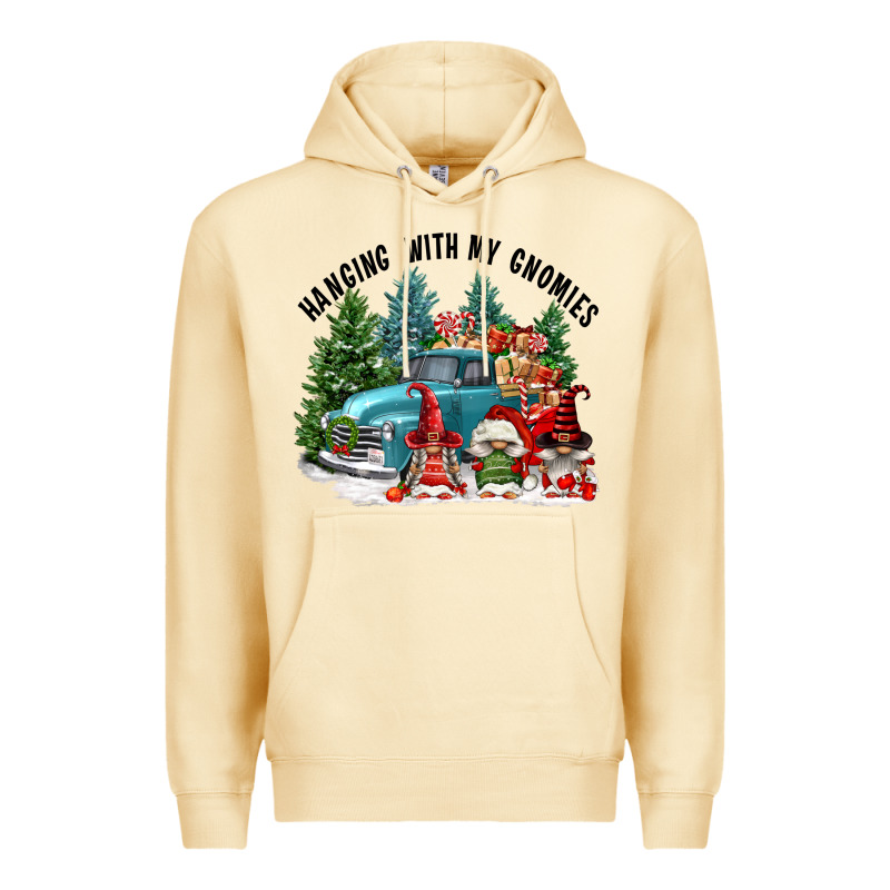 Hanging With My Gnomies Premium Hoodie by FaDigitalArtStudio | Teevron
