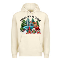 Sandshell hanging with my gnomies Premium Hoodie - FaDigitalArtStudio