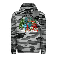 Slate Camo hanging with my gnomies Premium Hoodie - FaDigitalArtStudio