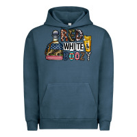 Pigment Midnight Navy Tequila Urban Hoodie - CowhideDigitalArt