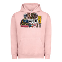 Pigment Salmon Tequila Urban Hoodie - CowhideDigitalArt