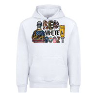 White Tequila Urban Hoodie - CowhideDigitalArt