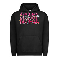 Pigment Black one loves nurse Urban Hoodie - RacoonDesign