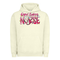 Pigment Pistachio one loves nurse Urban Hoodie - RacoonDesign
