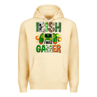 Pina Colada irish i was gamer st. patricks day Premium Hoodie - Neo Western