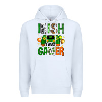 White irish i was gamer st. patricks day Premium Hoodie - Neo Western
