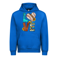 Cobalt western love baseball Urban Hoodie - HRA Design Shop