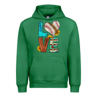 Emerald western love baseball Urban Hoodie - HRA Design Shop