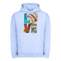 Pigment Grape Ice western love baseball Urban Hoodie - HRA Design Shop