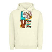 Pigment Pistachio western love baseball Urban Hoodie - HRA Design Shop