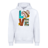 White western love baseball Urban Hoodie - HRA Design Shop