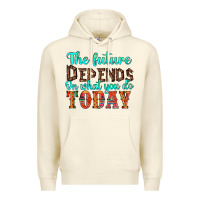 Sandshell the future on what you do today Premium Hoodie - HRA Design Shop
