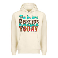 Tofu the future on what you do today Premium Hoodie - HRA Design Shop