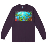 Plum lobster sippy cup Long Sleeve Tee - BarkalooDesign
