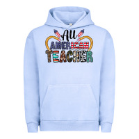 Pigment Grape Ice all american teacher Urban Hoodie - CowhideDigitalArt